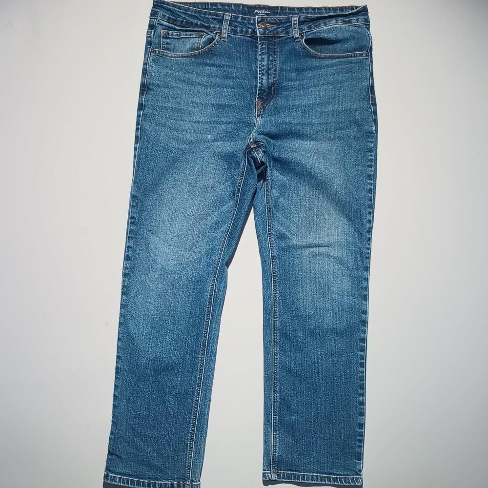 Flag and Anthem Premium Blue Denim Jeans 34x30